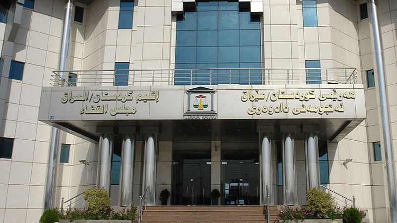 لە باڵەخانەی ئەنجومەنی دادوەرى هەرێم ئاگرکەوتەوە